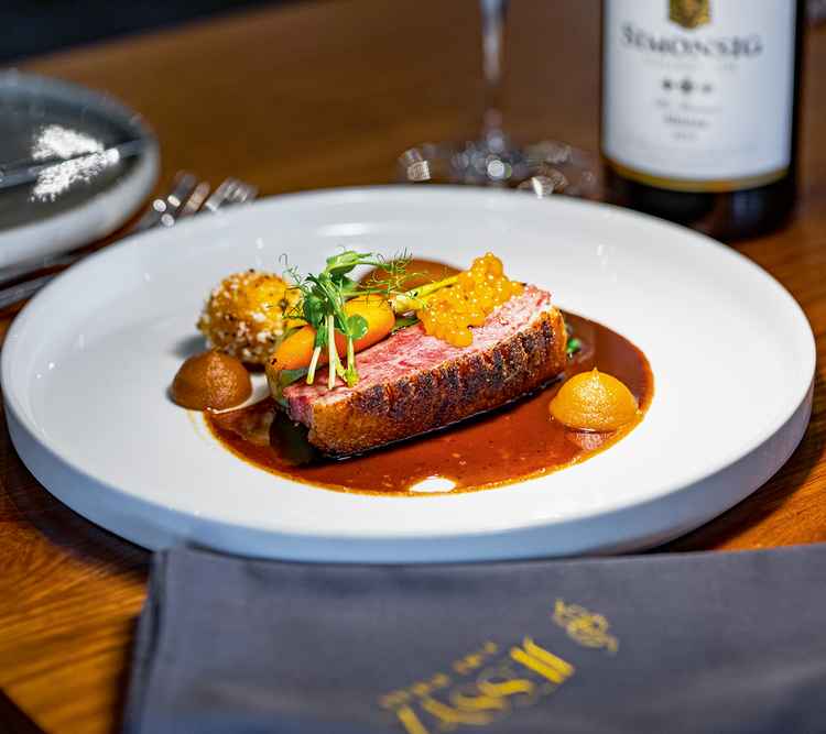 Pan-seared Duck Breast. (Image courtesy of Jessy'z Fine Dining).