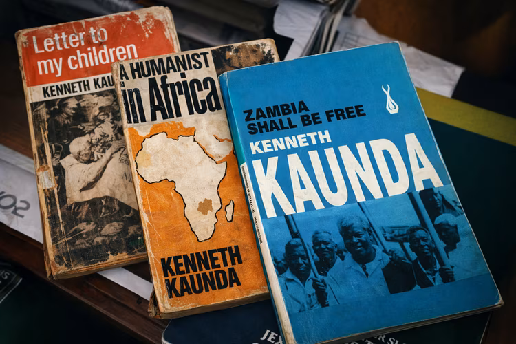 In this unguarded moment, Kaunda was not the president but the philosopher, quietly wrestling with the moral dilemmas of leadership that would fill pages of books like Letter to My Children. (Image courtesy of Zambian Book Club).