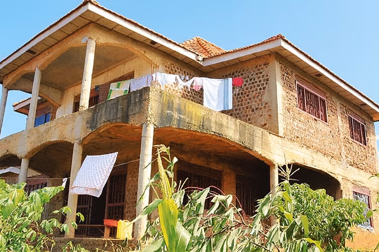 Families with nowhere to stay tend to temporarily occupy houses still in the process of development. (Image is artists impression).