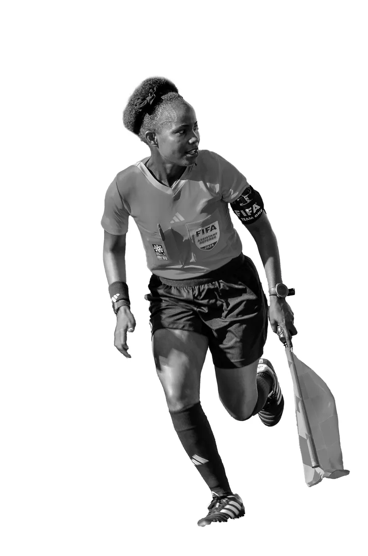 Diana on duty. Image courtesy of Field Chinyemba and Diana Chikotesha.