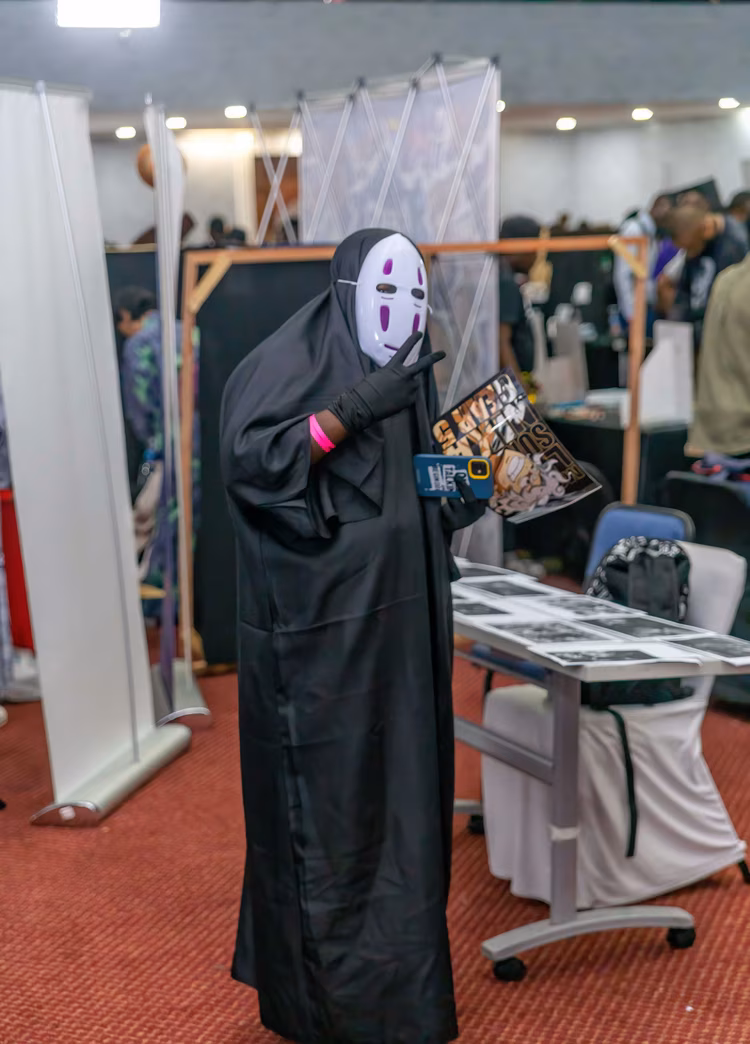 From carefully crafted costumes to familiar fictional characters, cosplay gives LsCon attendees an opportunity to express their creativity and share their favourite stories with fellow fans. (Image courtesy of Raphael Tembo).