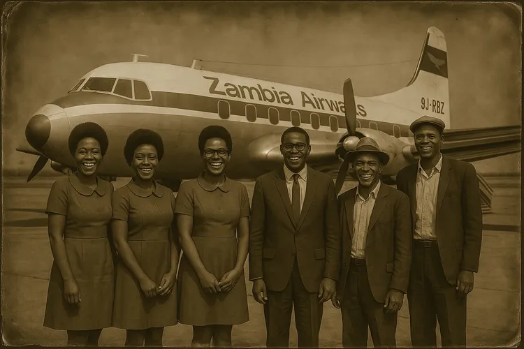 Zambian Airways pioneered the first intercontinental flights as an independent state, to New York. (Image is Artists Impression).