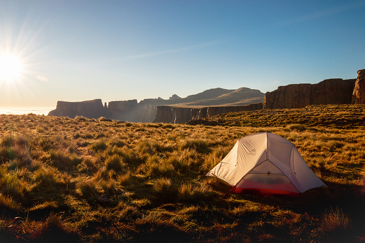 The sun rises at the top of the world. (Image by Lenka Znamenackova).