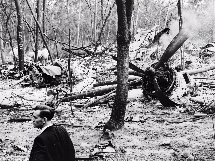 This quiet memorial site marks the location of the 1961 plane crash that claimed the life of UN Secretary-General Dag Hammarskjöld.