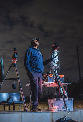 A Cosmic Affair<br><span class='subtitle-style'> An Astrophotographer’s Tale</span>