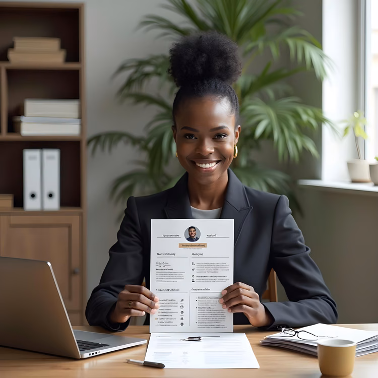 A young Zambian professional searches for new employment opportunities, reflecting the growing competition faced by job seekers in the country's labour market.