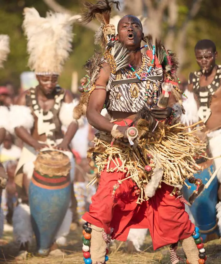 Bemba culture on display.