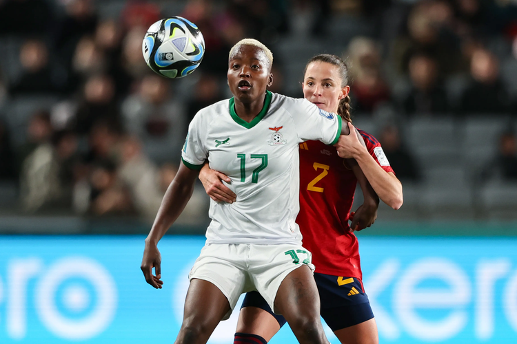 Zambia secured its place in sporting history through formidable striker, Racheal Kundananji.