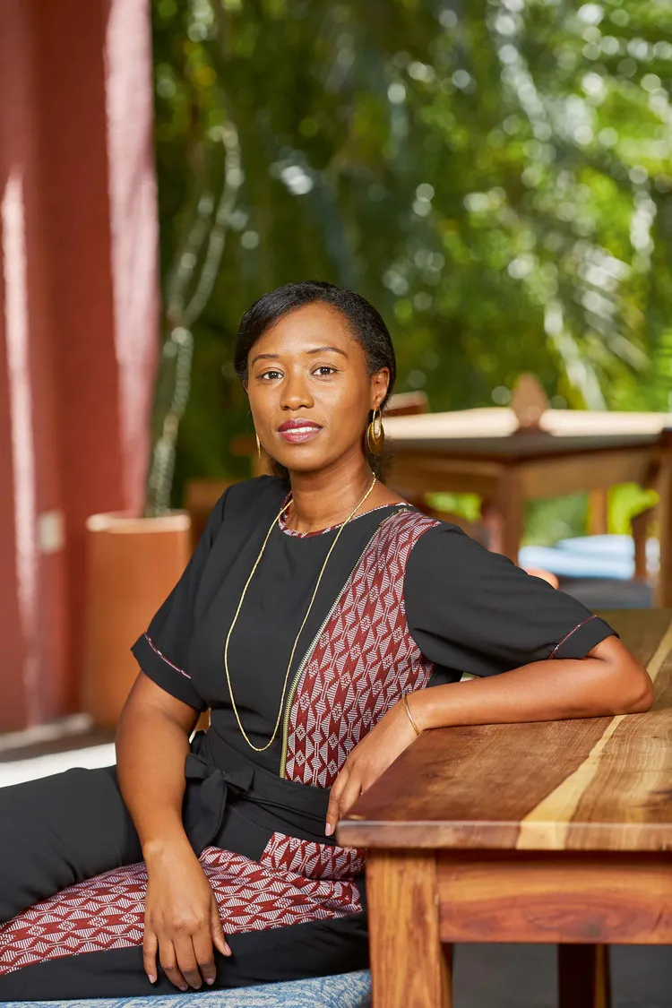 Salamata Ball, Managing Director of TotalEnergies Zambia. (Image by Dickson Kunyongana for Nkwazi Magazine).
