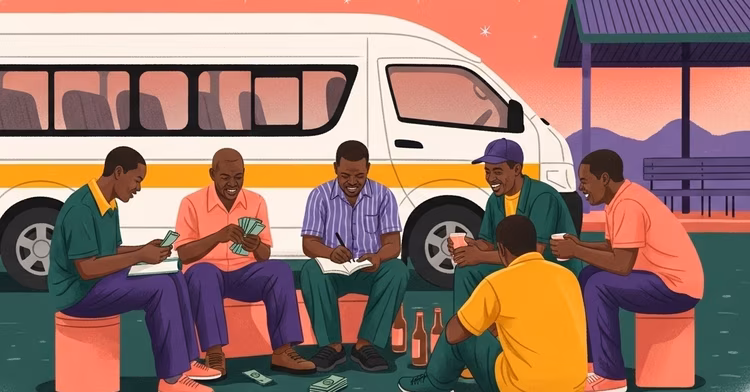 A group of friends or neighbours each puts in a set amount every month, and one person takes the total each time. (Image is artists impression).