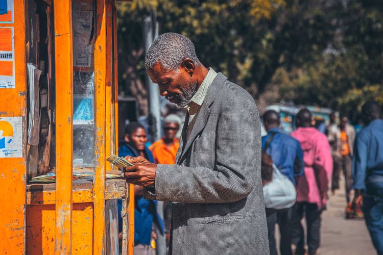 Zambia's poor middle class earn too much to qualify for aid, but not enough to live comfortably. (Image is artists impression).