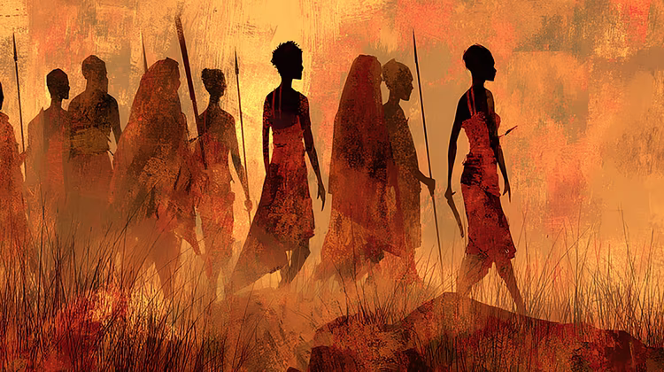 Queen Loongo, a woman whose strength and vision shaped her community in a time when survival often depended on force as much as diplomacy. (Image is artists impression).